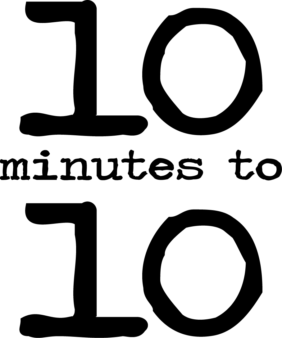 10 minutes to 10 logo