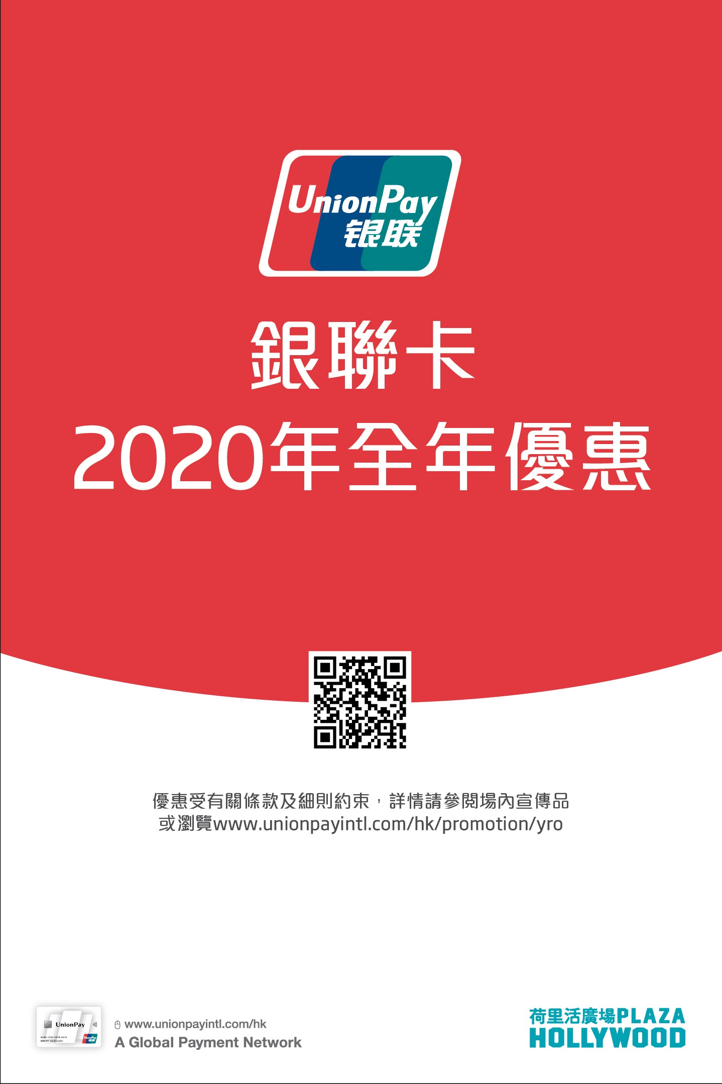 Shopping Privileges with UnionPay Card 2020